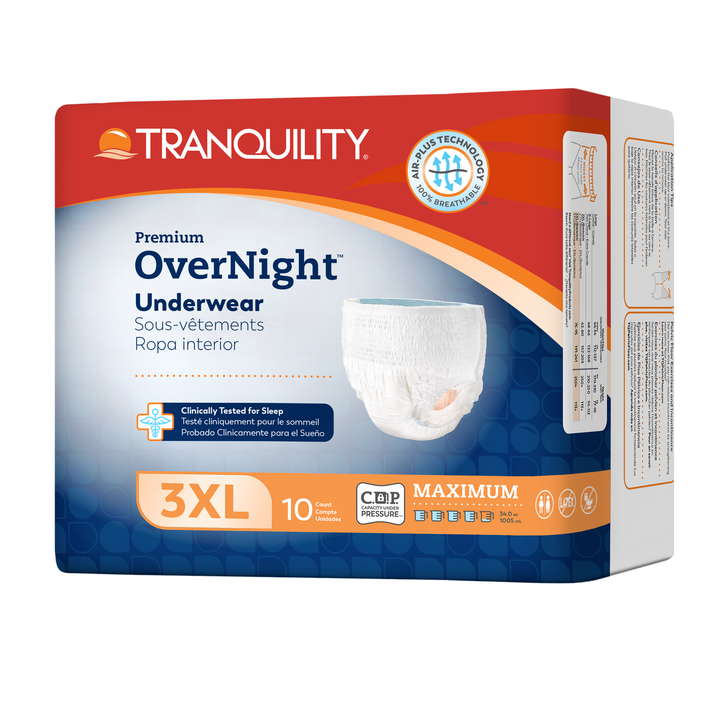 Tranquility® Premium OverNight™ Underwear