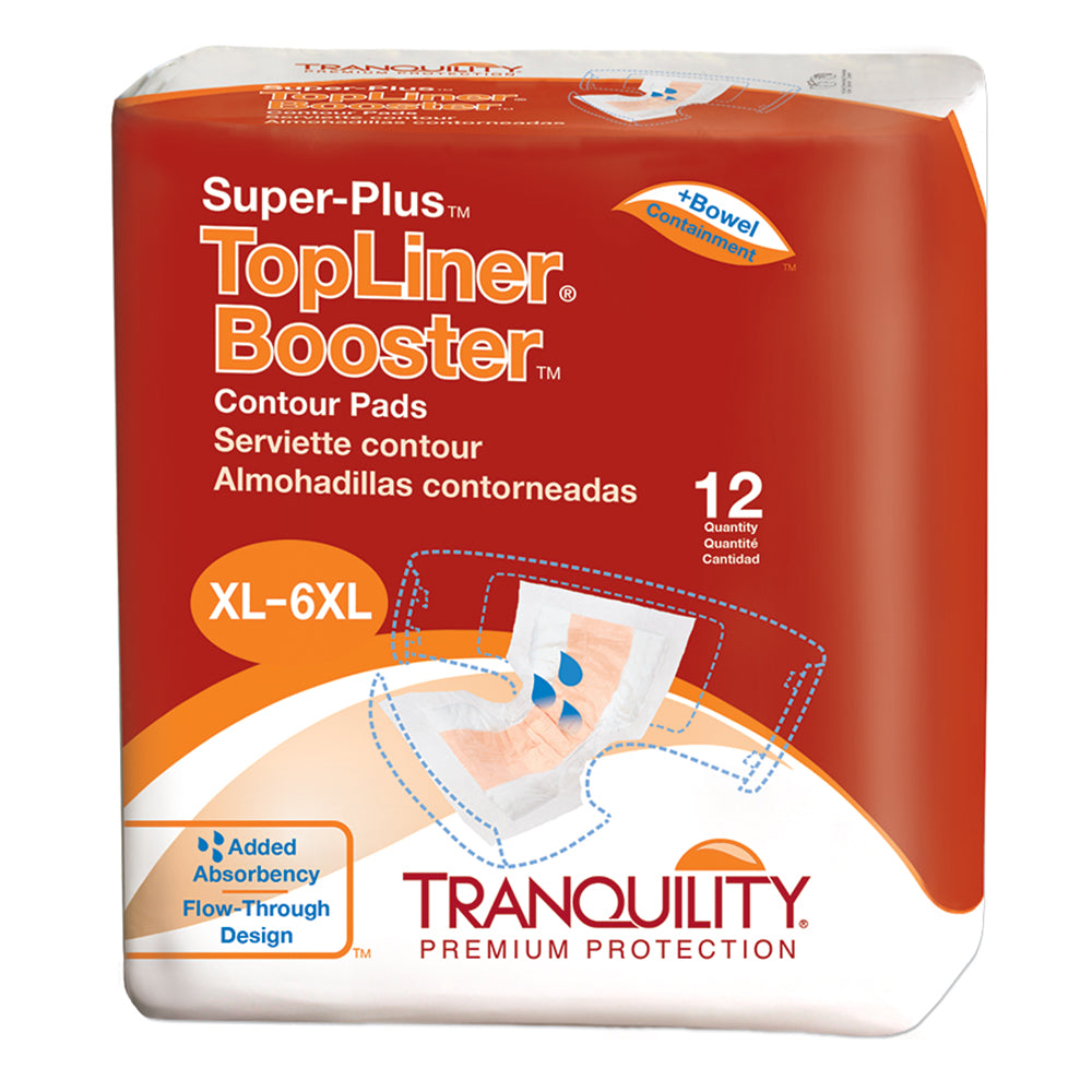 Tranquility® TopLiner® Booster Contour Pads