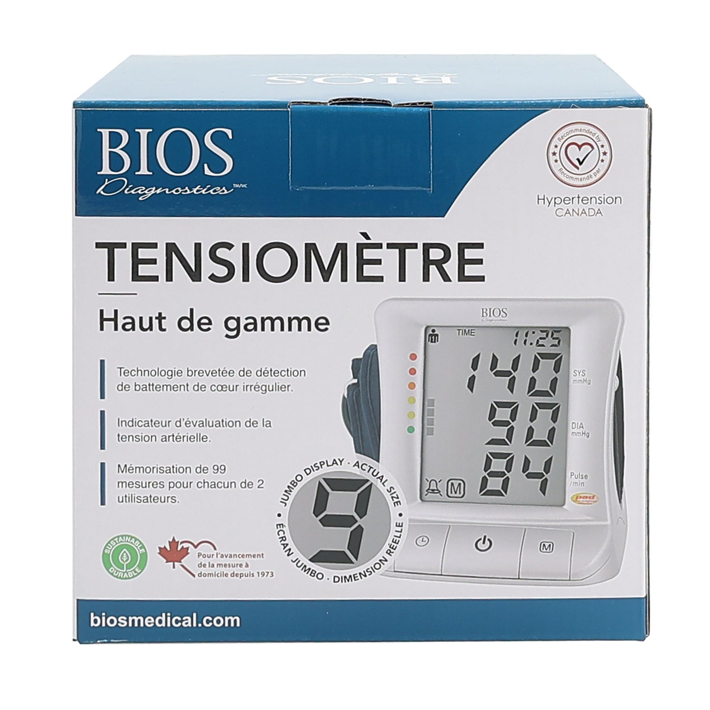 BIOS Blood Pressure Monitor (Premium)