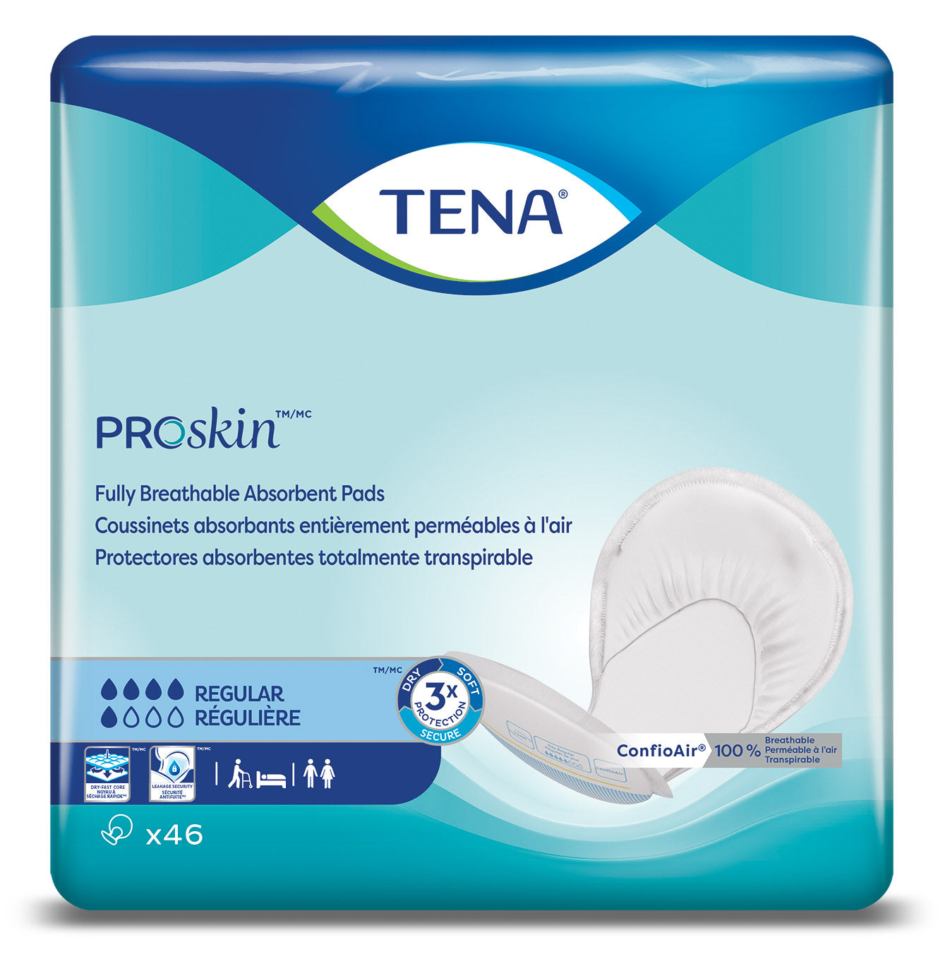 TENA® Day Regular Pads (Moderate)