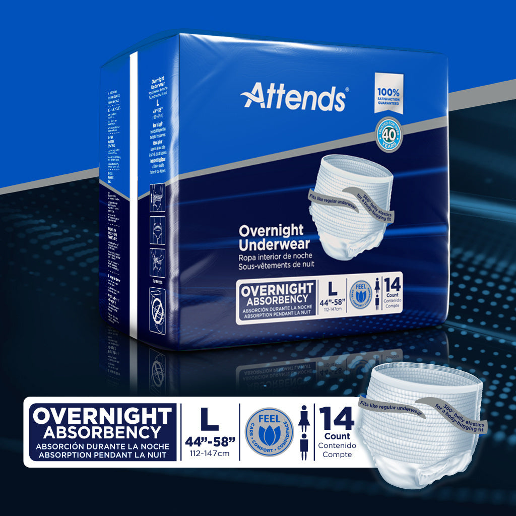 Attends® Overnight Underwear