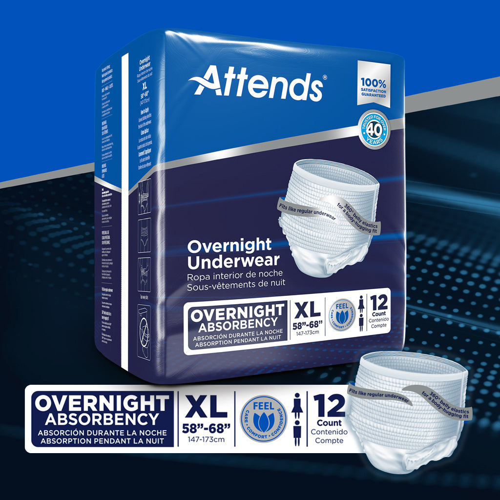 Attends® Overnight Underwear