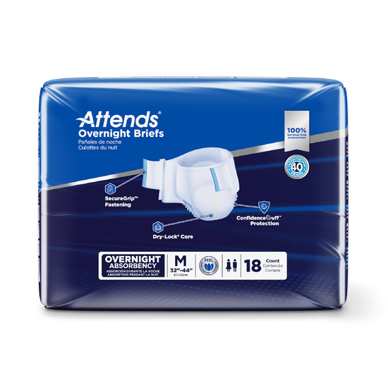 Attends® Overnight Briefs