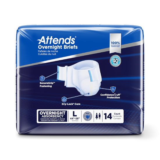Attends® Overnight Briefs