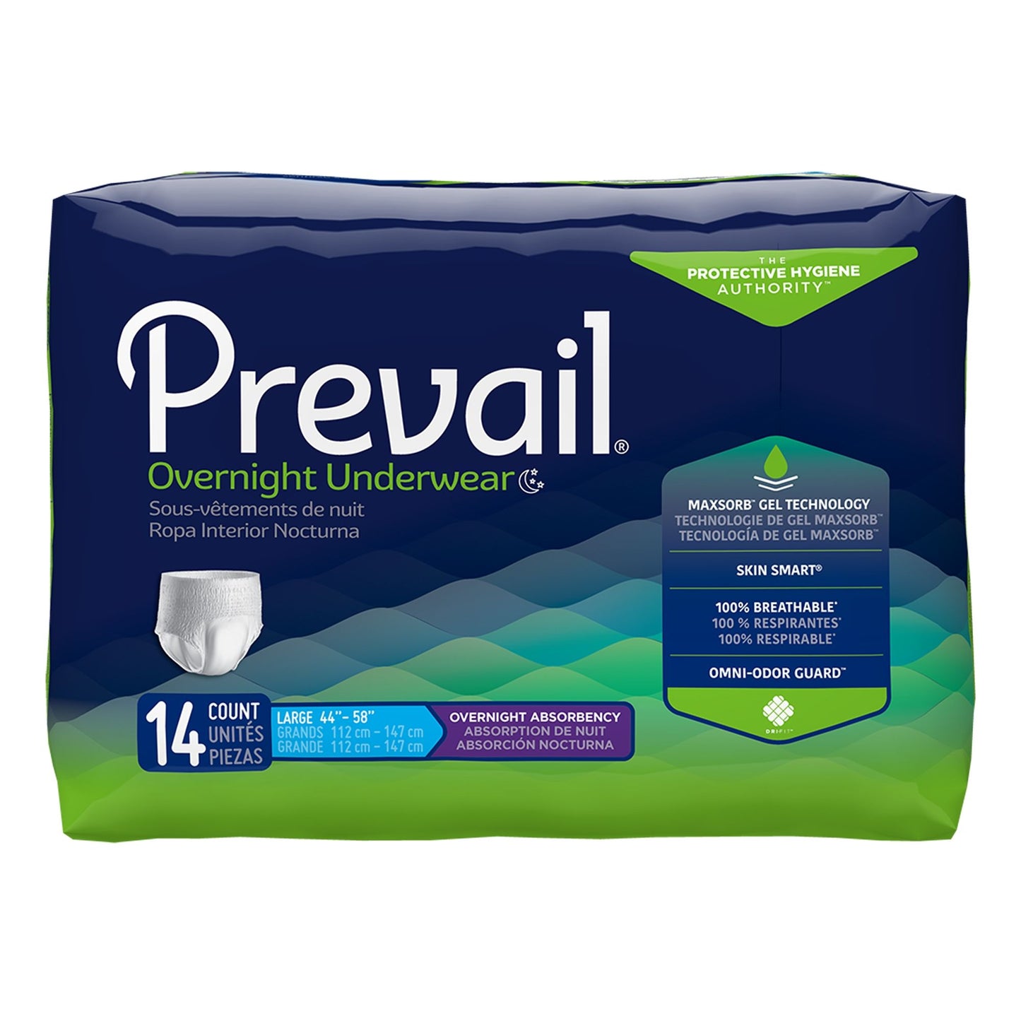 Prevail® Overnight Underwear