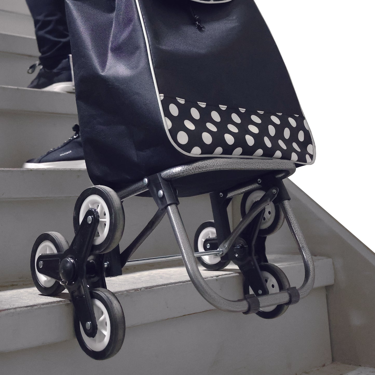 Tri-Wheel Shopping Cart