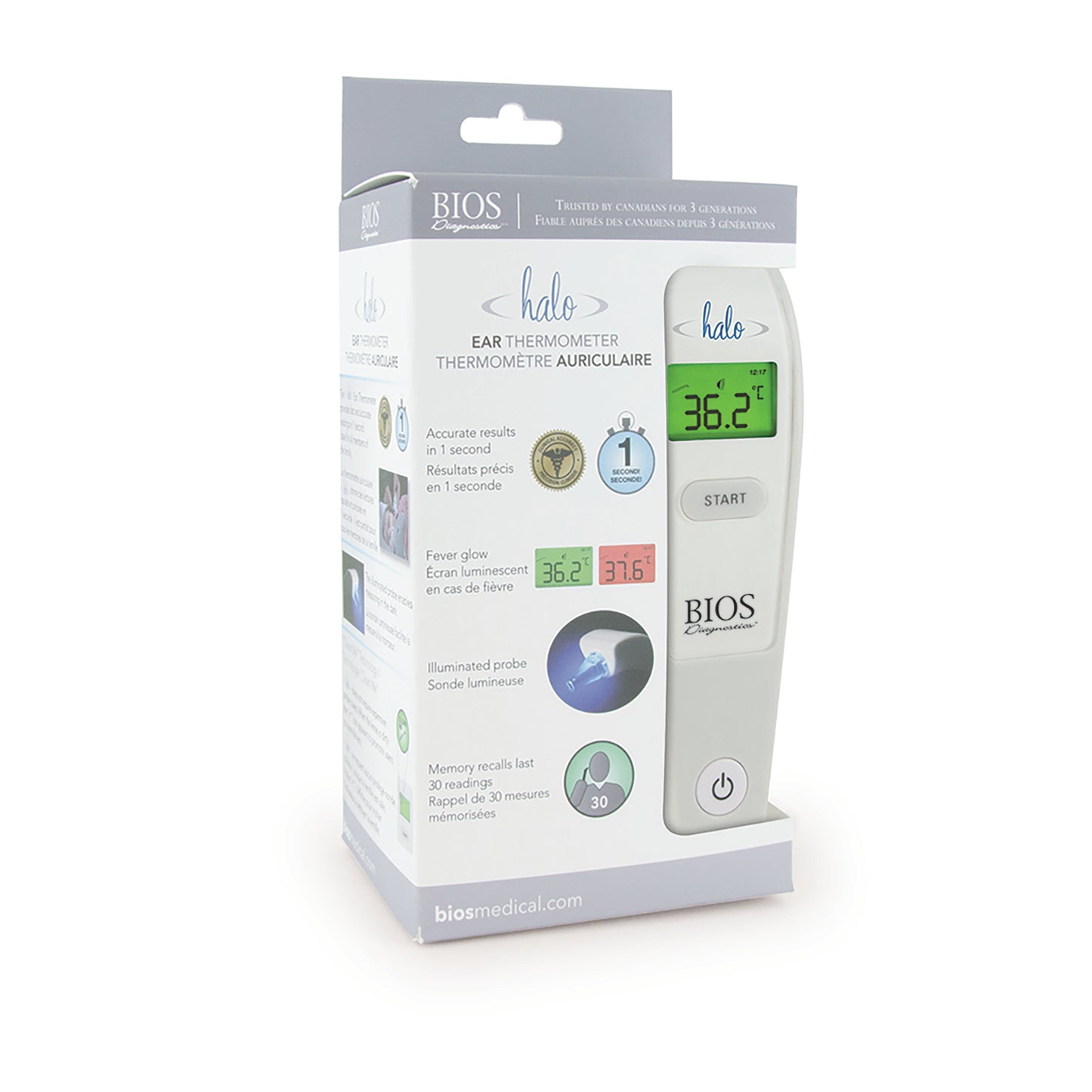 HALO Thermometer (1 second)