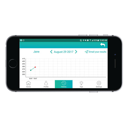 Ear Thermometer with Bluetooth