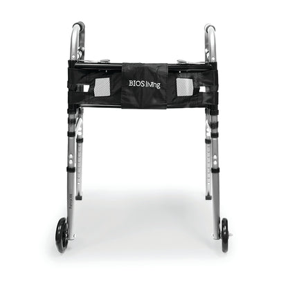 Deluxe Folding Walker with Wheels