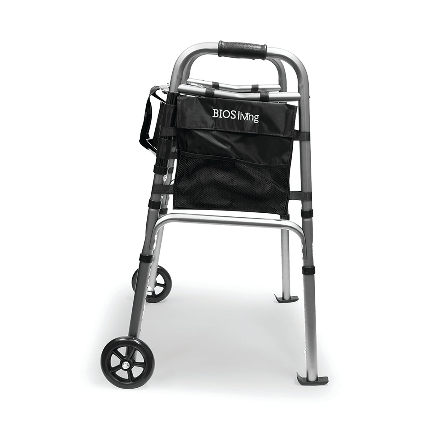 Deluxe Folding Walker with Wheels