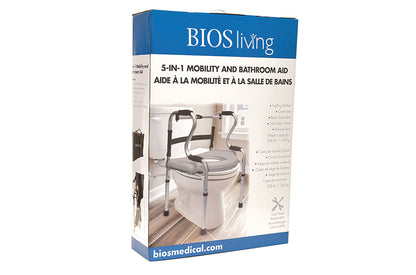 5-in-1 Mobility & Bathroom aid
