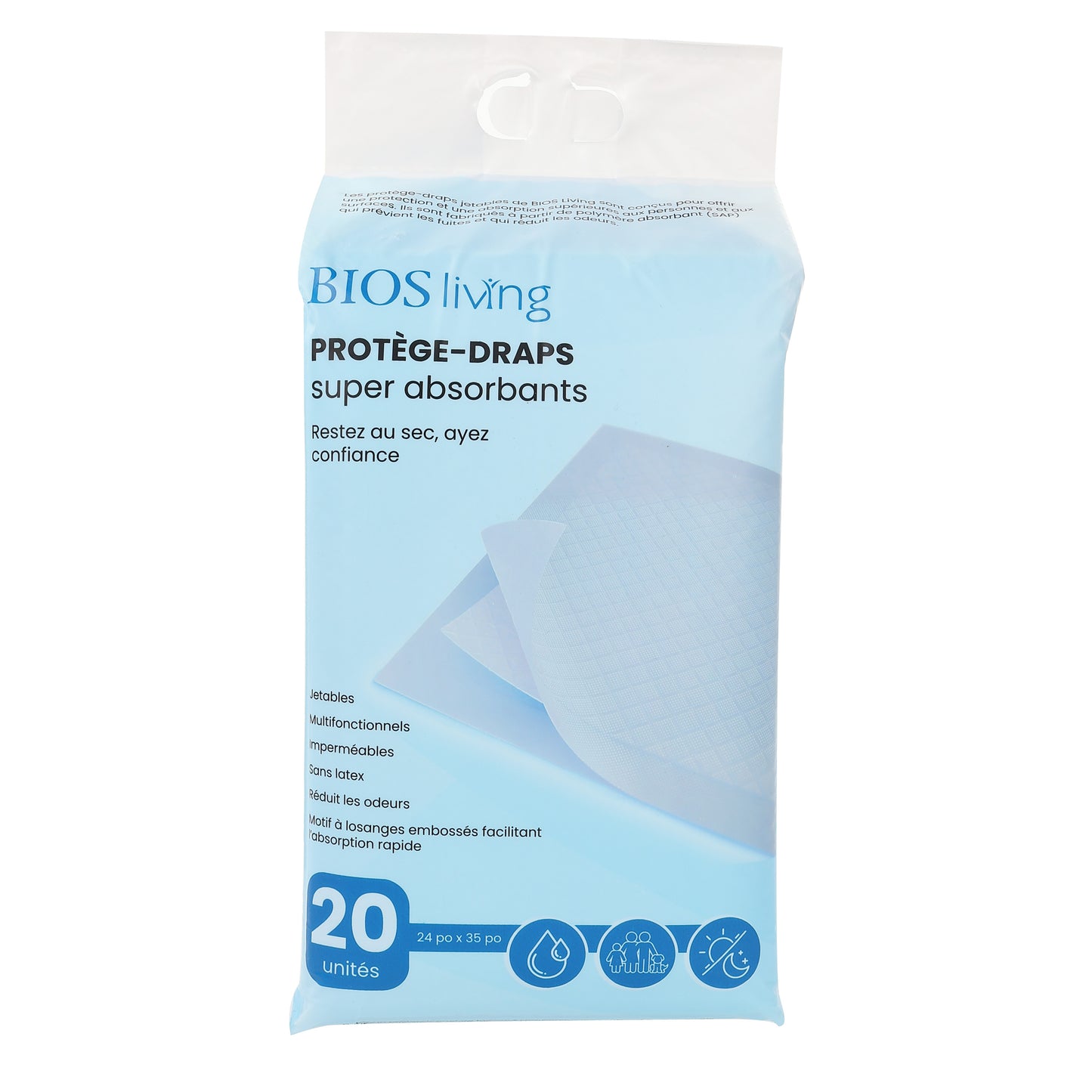 BIOS Disposable Underpad (24" x 36")