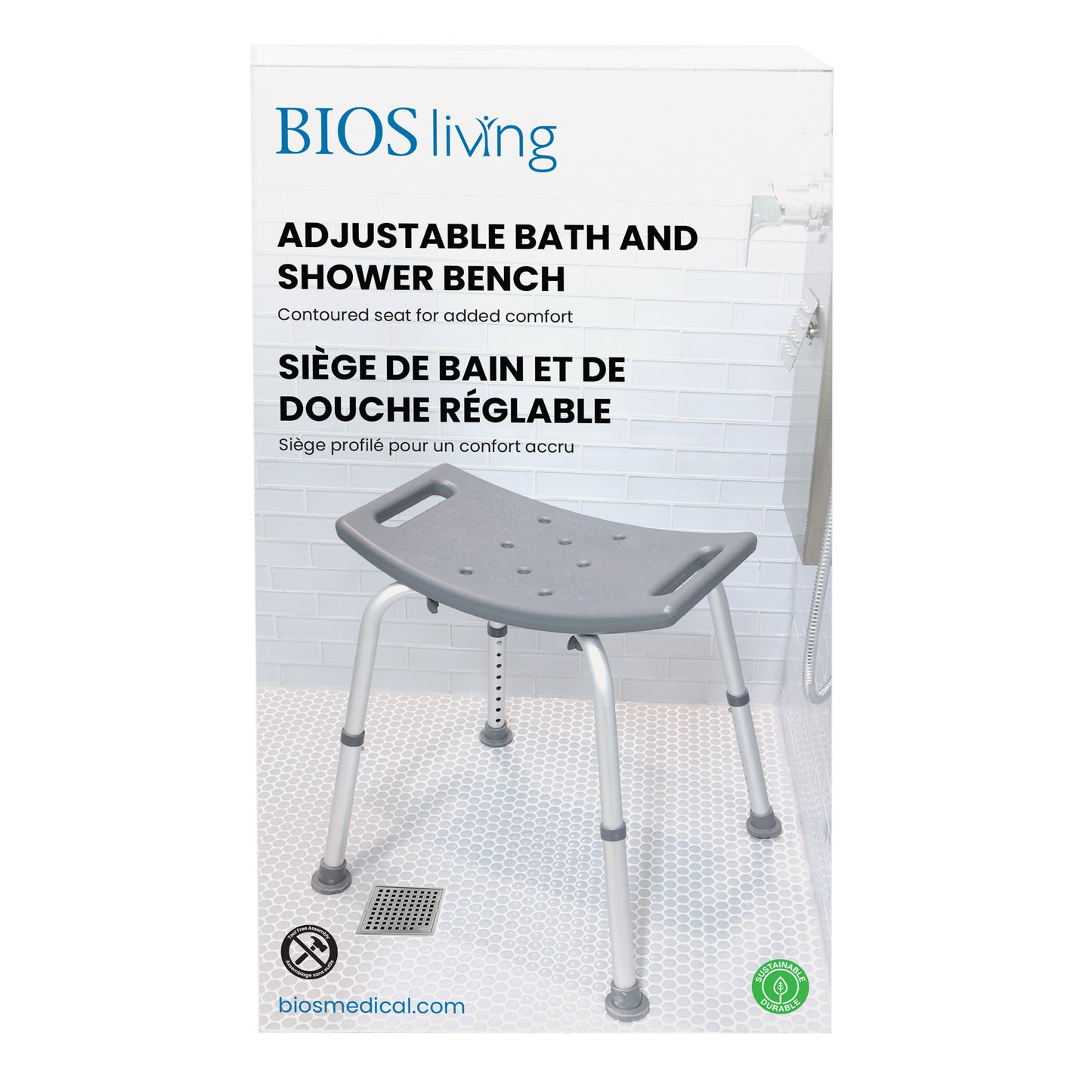 Adjustable Bath Bench