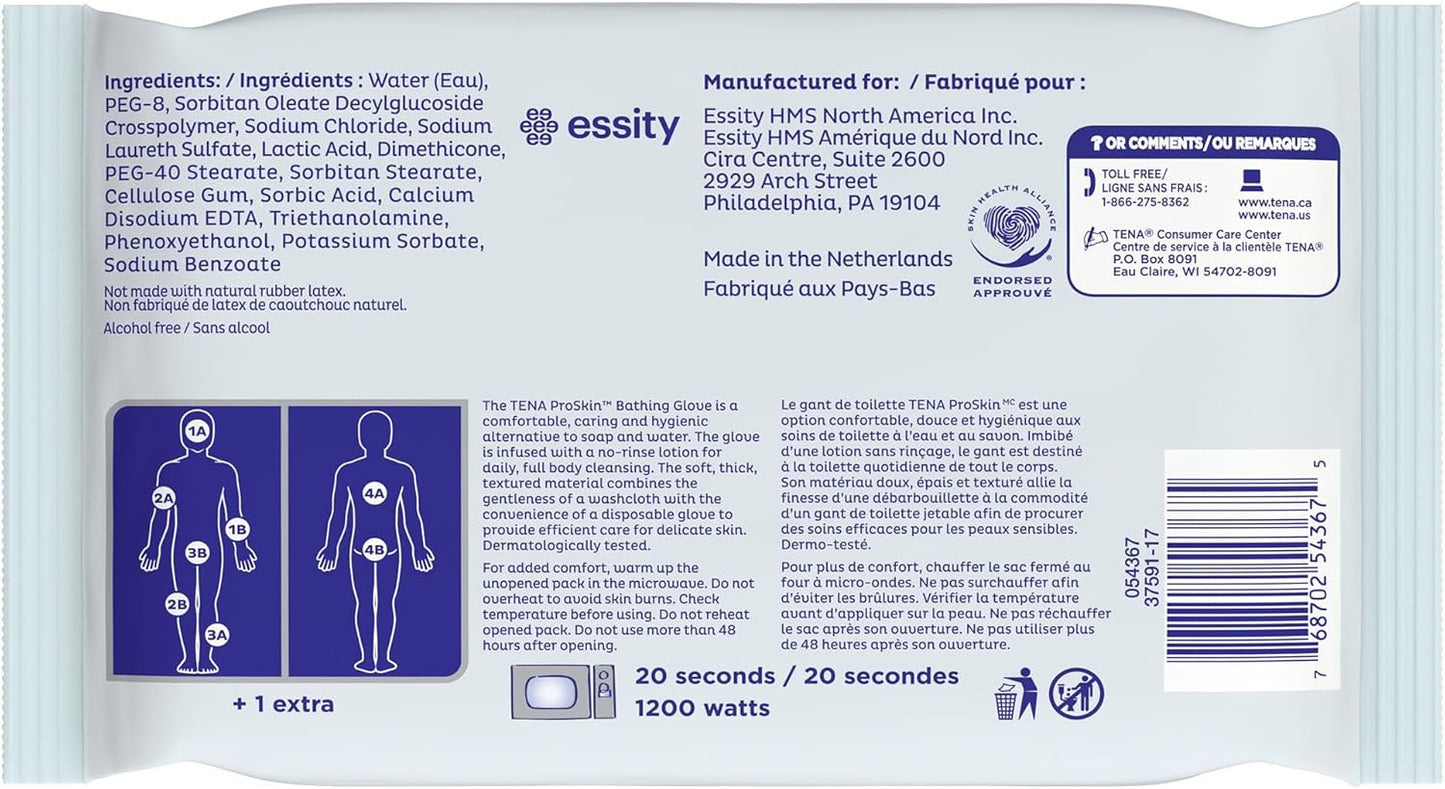 TENA ProSkin™ Bathing Glove