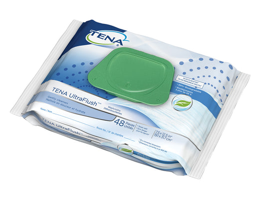 TENA Ultra Flush Washcloths