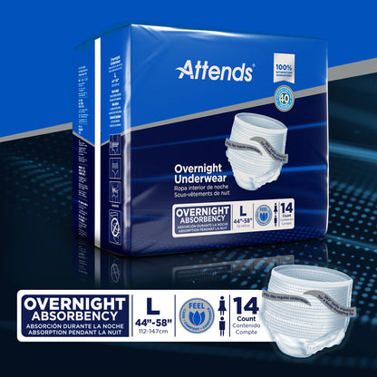 Attends® Overnight Underwear
