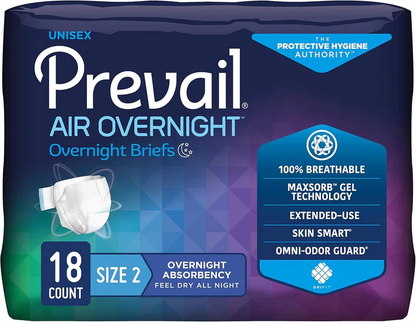 Prevail® Air™ Overnight Briefs