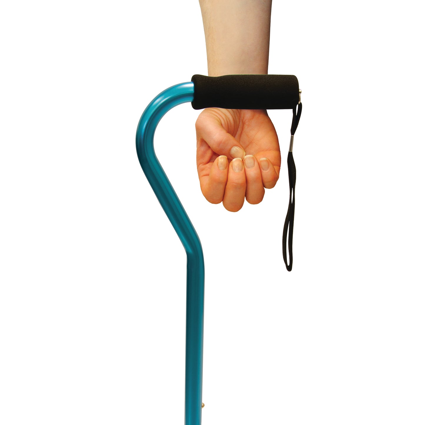 Quad Cane (K-style base, Blue)