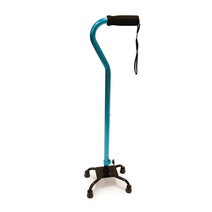 Quad Cane (K-style base, Blue)
