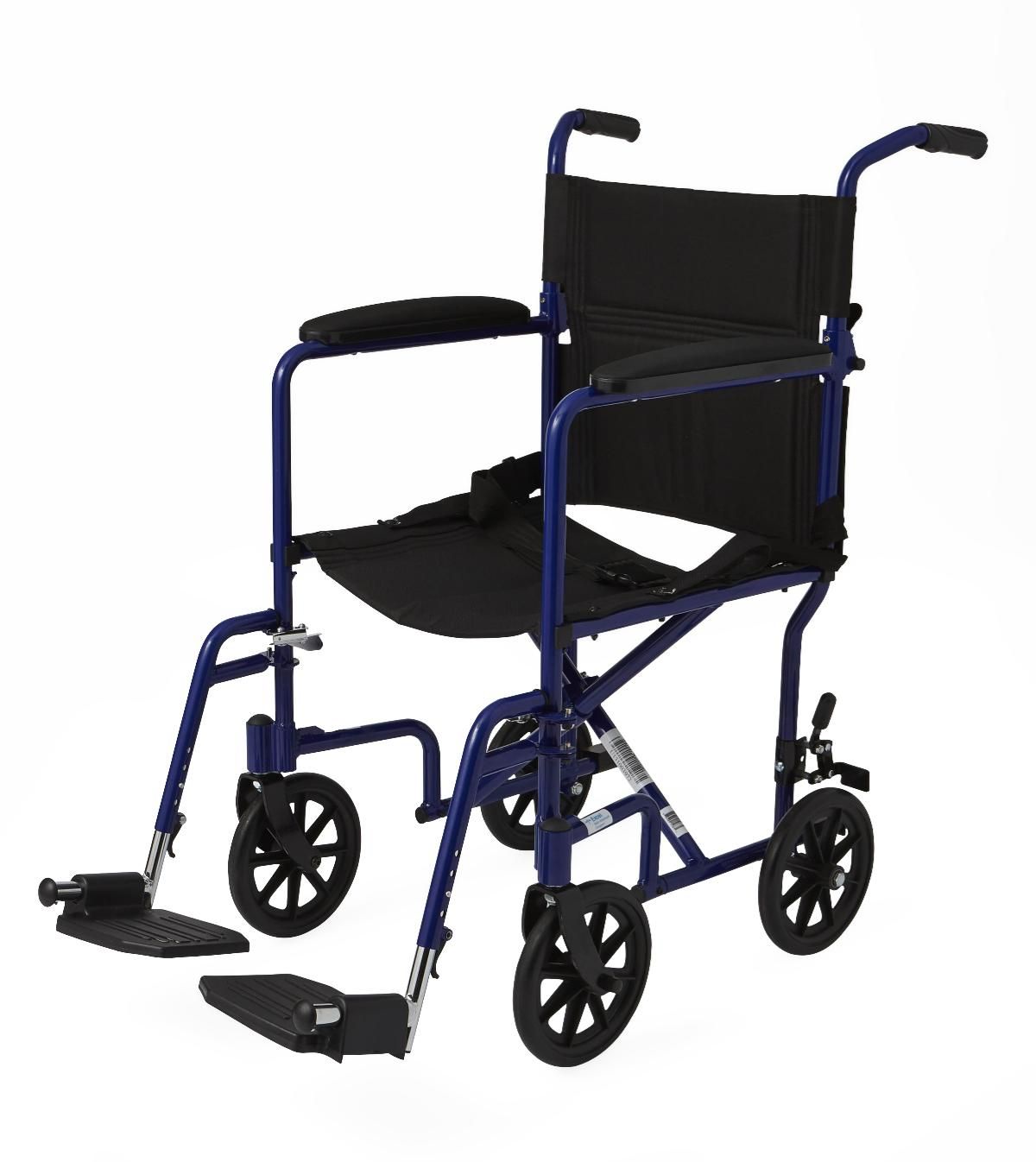 Medline Aluminum Transport Chair