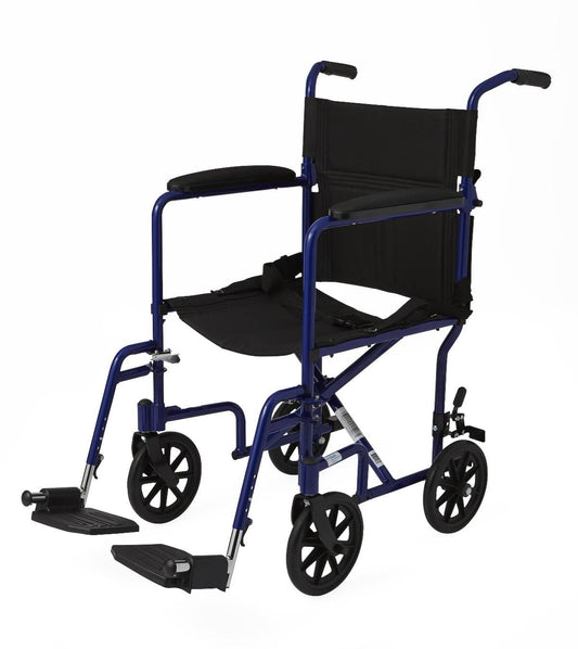 Medline Aluminum Transport Chair