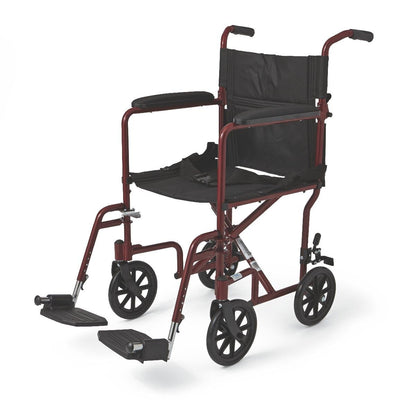 Medline Aluminum Transport Chair