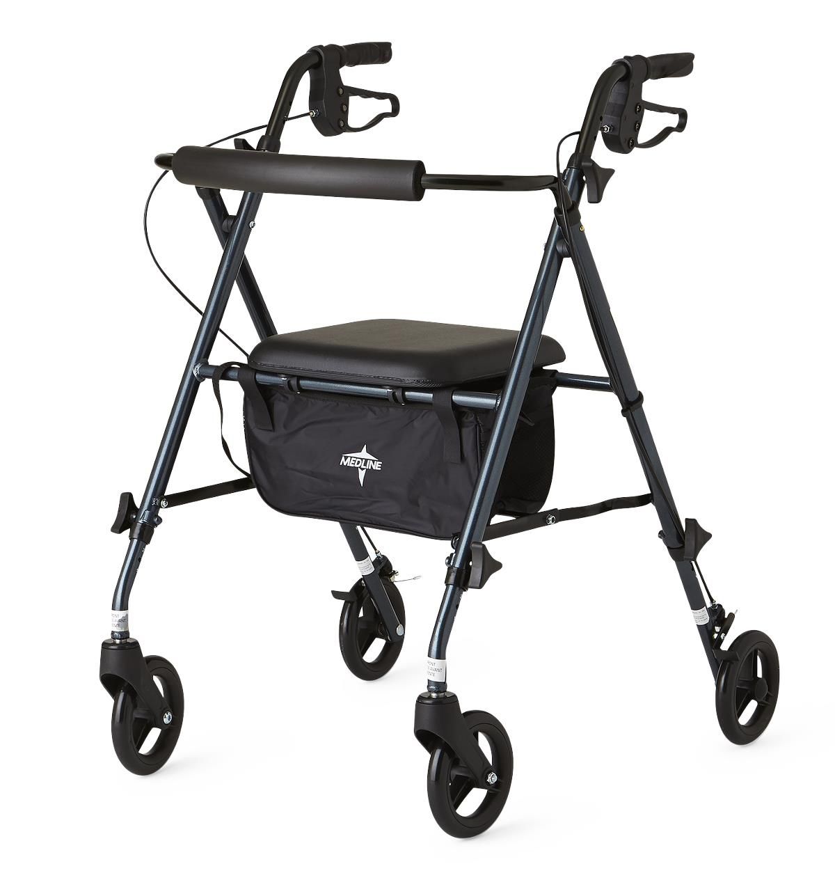 Medline Superlight Rollator, 6"
